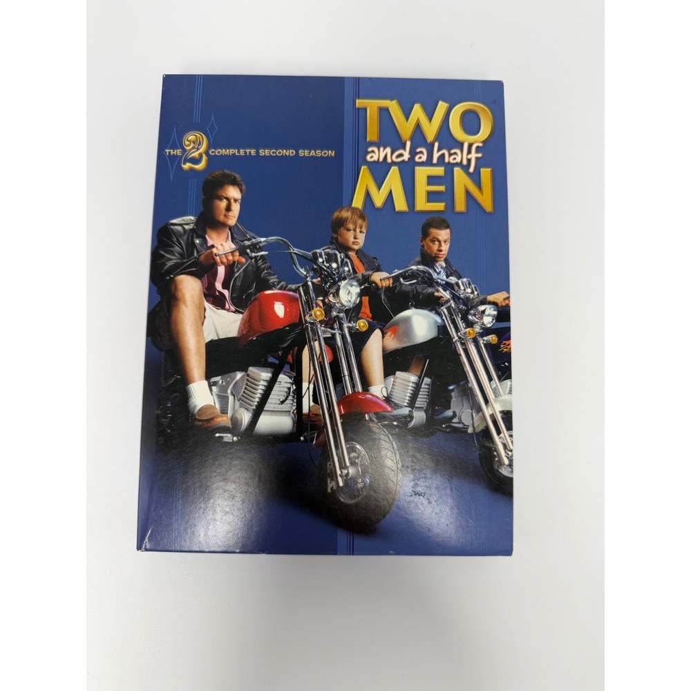 Two and a Half Men The Complete Second Season DVD 4-Disc Set Charlie Sheen TV